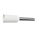 Isolierte Adernendhülsen weiß, 8 mm, 0,5...