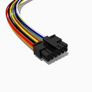 Molex MicroFit 3.0 Buchse mit 30 cm Kabel, 2x6 polig, AWG 20, UL1007