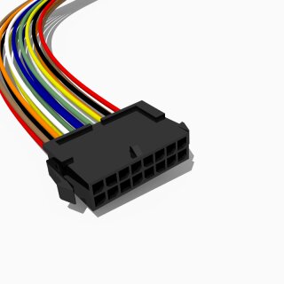 Molex Micro-Fit 3.0 Stecker mit 30 cm Kabel, 2x8 polig, AWG 20, UL1007