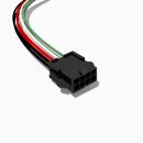 Molex Mini-Fit JR Stecker mit 30 cm Kabel, 2x4 polig, AWG...