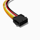 Molex Mini-Fit JR Stecker mit 30 cm Kabel, 2x5 polig, AWG...