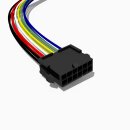 Molex Mini-Fit JR Stecker mit 30 cm Kabel, 2x6 polig, AWG...