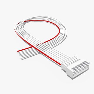 Micro JST Kabel mit einem Molex PicoBlade Stecker 6 cm, 7 polig, AWG 26, UL1571