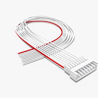 Micro JST Kabel mit einem Molex PicoBlade Stecker 6 cm, 9 polig, AWG 26, UL1571