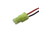 Mini Tamiya Stecker 2 polig mit 10 cm Kabel - RM 4,5 mm