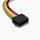 Molex Mini-Fit JR Stecker mit 30 cm Kabel, 2x6 polig, AWG 18, UL1007
