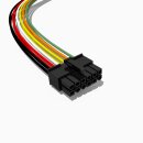 Molex Mini-Fit JR Buchse mit 30 cm Kabel, 2x6 polig, AWG...