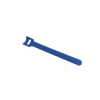 Klettband Kabelbinder lösbar blau 12mm x 150mm